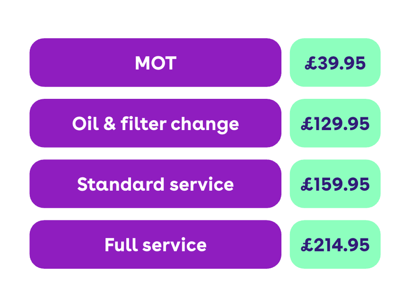 Book a car service from cinch | Faff-free car servicing - cinch